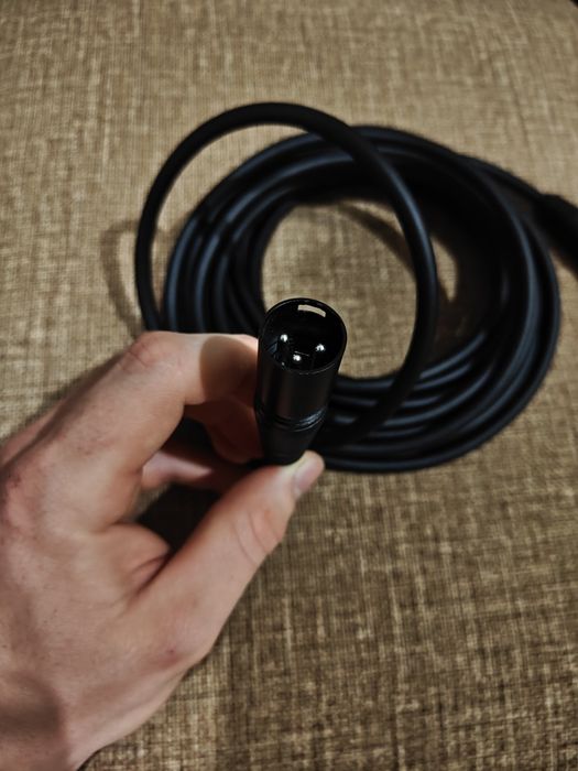 Кабель XLR 5м для мікрофона