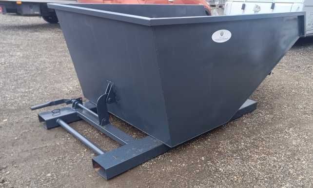 Pojemnik na złom koleba samowyładowcza do wózka widłowego na odpady