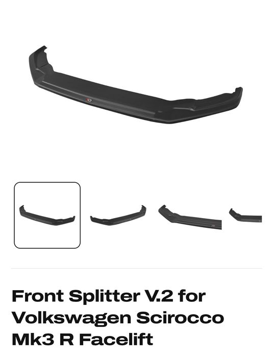 Difusor Plástico VW Scirocco 2008-2014