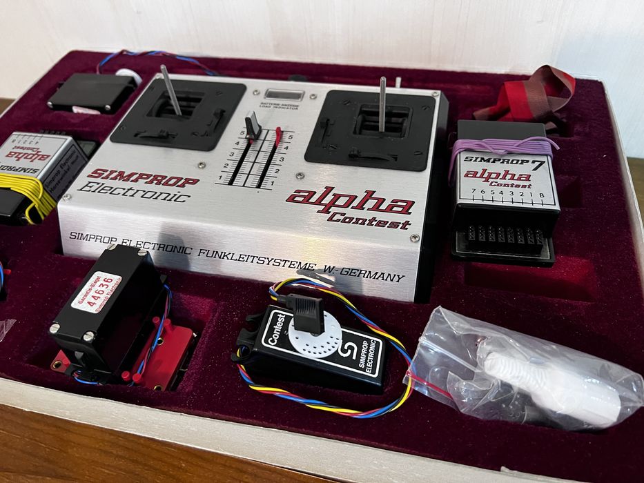 Comando RC Alpha Contest 7 Simprop Electronic