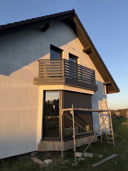 Balustrada Balkonowa Aluminiowa