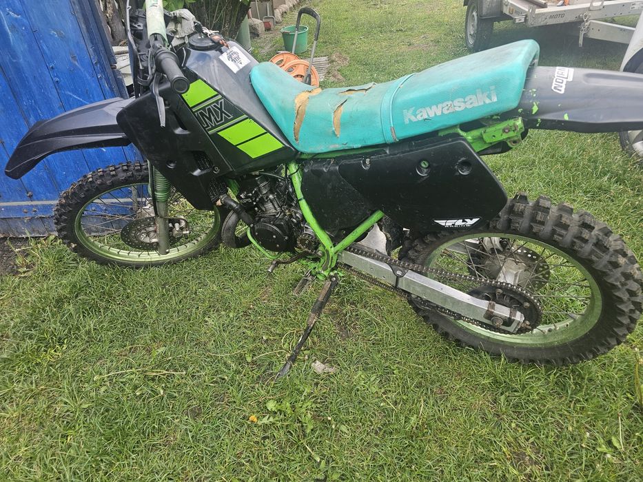 Kawaski kmx 200 .nowe opony