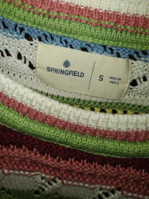 Camisola Springfield Riscas multicor