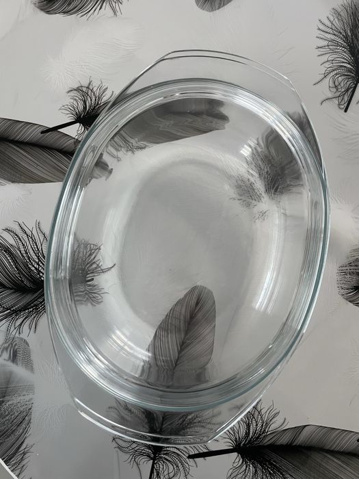 Скляна форма для запікання з кришкою