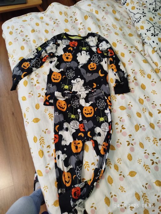 Piżama dziewczęca hallowen