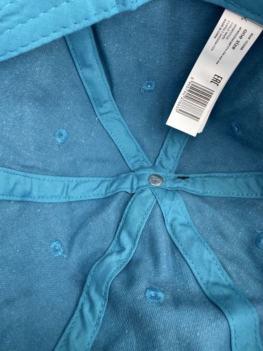 Bawełniana Czapka Z Daszkiem 4F Błękitna Logowana One Size
