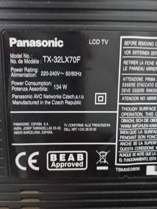 Televisão Panasonic