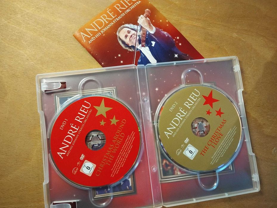 DVDs André Rieu - Concertos de Natal