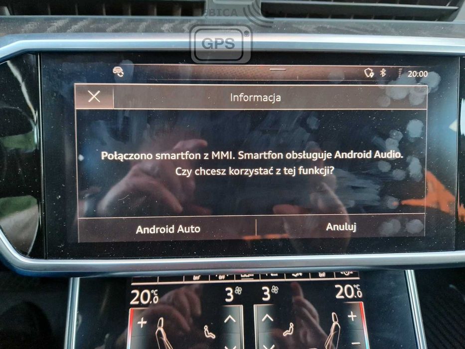 Polskie Menu Audi Q3 A6 A7 Q7 Q8 Konwersja MH2p Mapa 2026 AndroidAuto