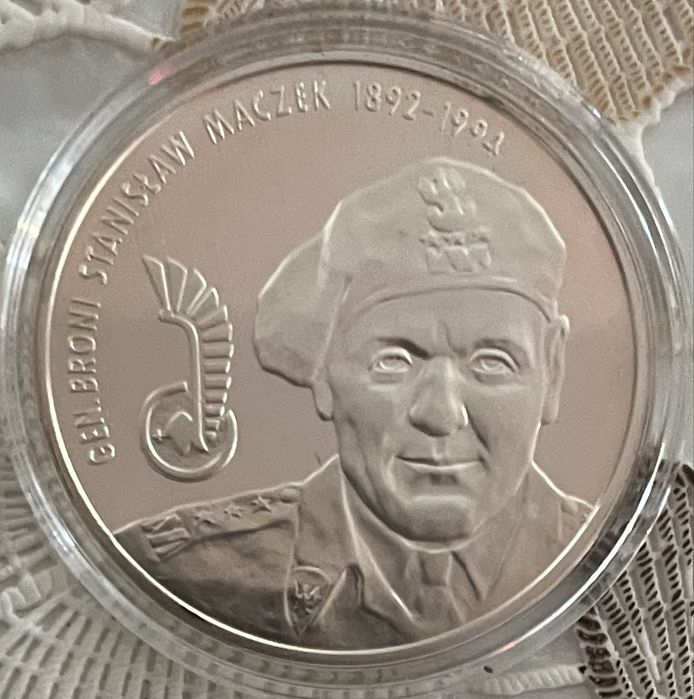 10 zł gen. Broni Stanisław Maczek 2003