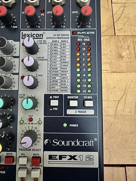 Mikser Soundcraft EFX12