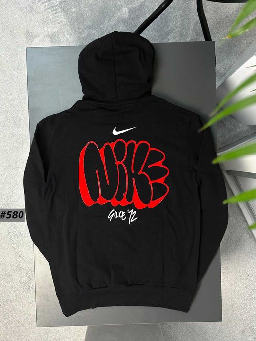 Новое Черное Худи Nike Jordan Graphity » Черная Толстовка Найк Джордан Графити » XS S M L XL XXL