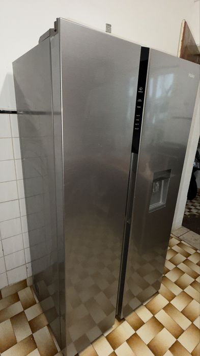 Frigorífico Americano HAIER HSR3918EWPG -com GARANTIA ate OUTUBRO 2028