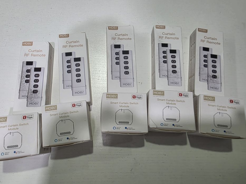 Controlador Cortina Inteligente Moes com Comando