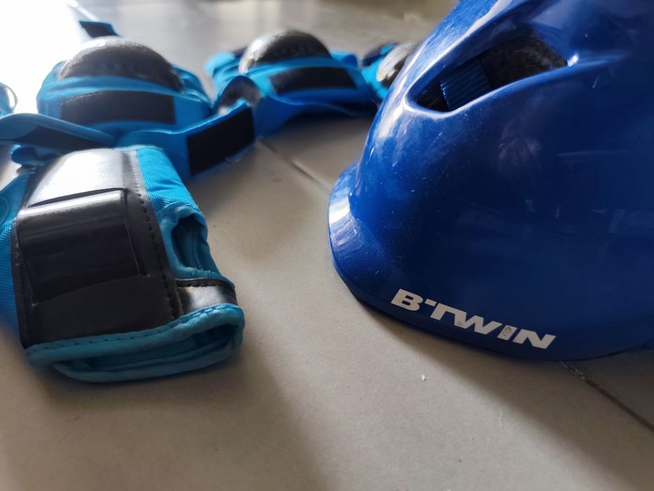 Kit Oxelo skate / patins criança