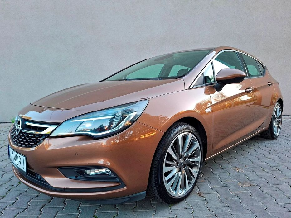 Opel Astra K 1.4 Turbo 150KM * PÓŁSKÓRA ALU 18 NAVI KAMERA * 100% Bezwypadkowy !