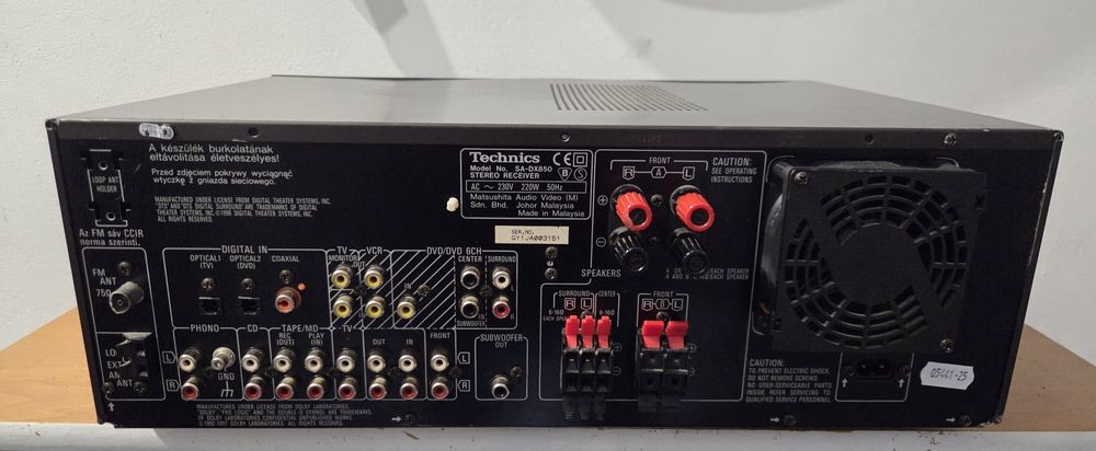 Technics SA-DX850 Amplituner 5.1