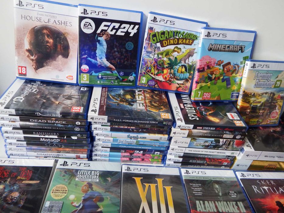 GRY NA KONSOLĘ Sony PS5 Playstation 5 GRY PS5 Płock MEGA wybór !!!
