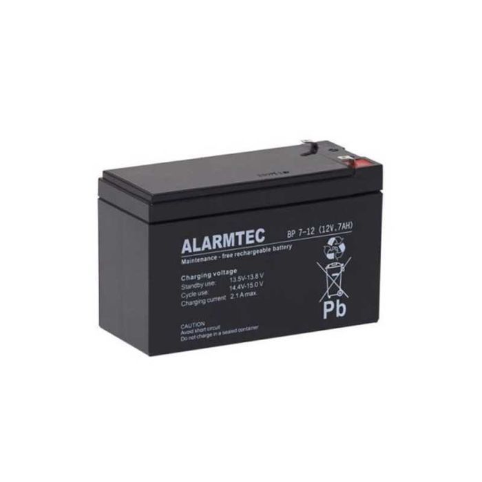 Akumulator AGM Alarmtec BP 7-12 12V 7Ah Żelowy do Alarmu UPS Centrali