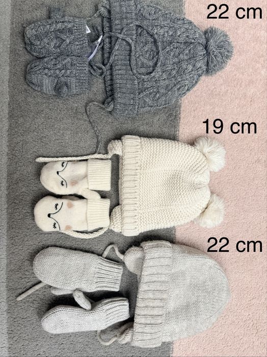 Czapka i rekawiczki Zara
