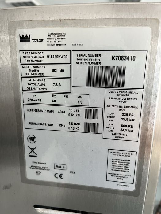 Фрізер для морозива Taylor 152