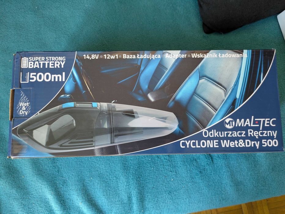 Odkurzacz ręczny Maltec Cyclone Wet&Dry 500