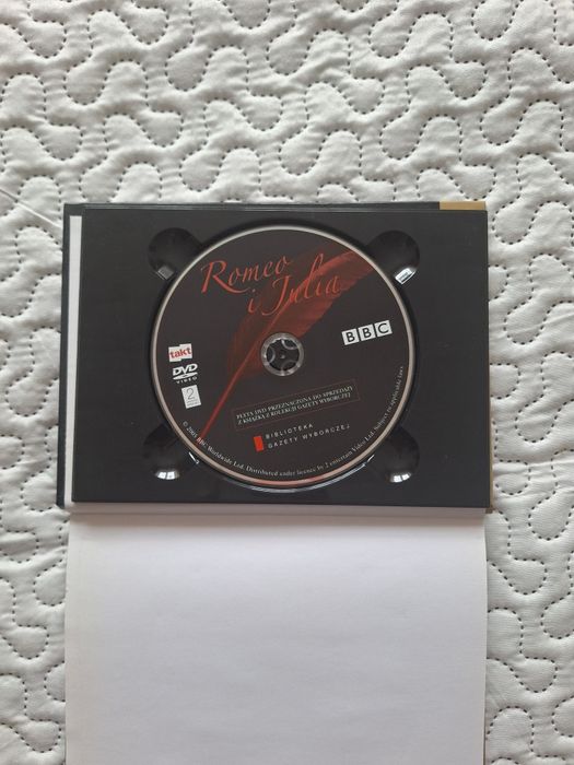 Książka + Dvd Romeo i Julia dramat Williama Shakespeare'a