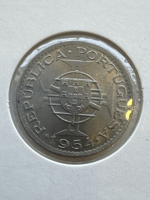 Moeda 2$50 Moçambique 1954