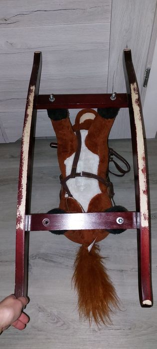 Konik na biegunach wysokość 52 cm