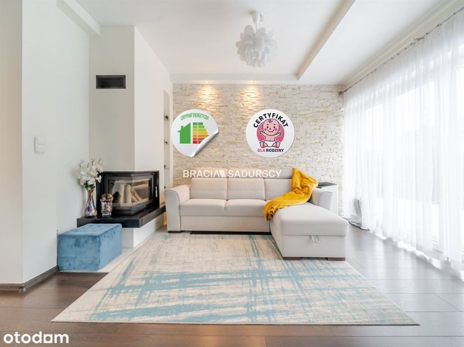 Nowoczesny dom bliźniak w cichej okolicy.