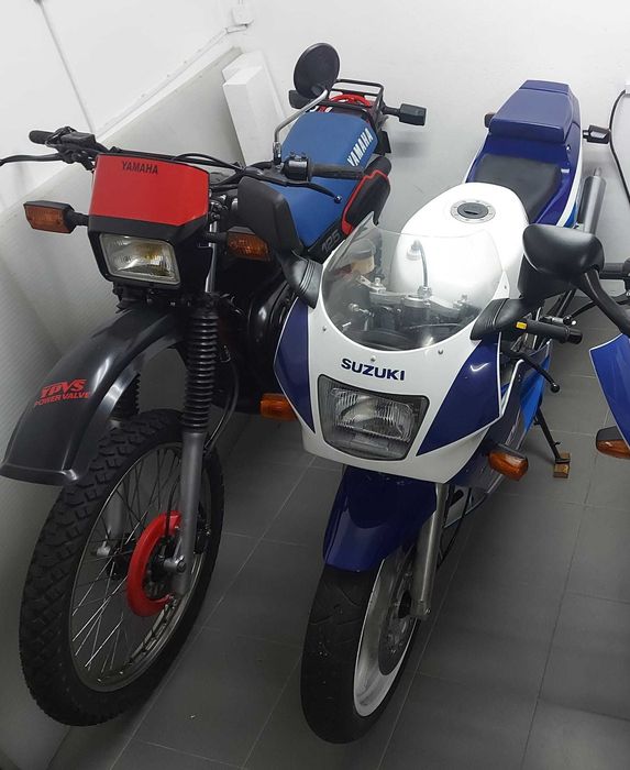 SUZUKI RGV 250 + Yamaha DT 125 YPVS