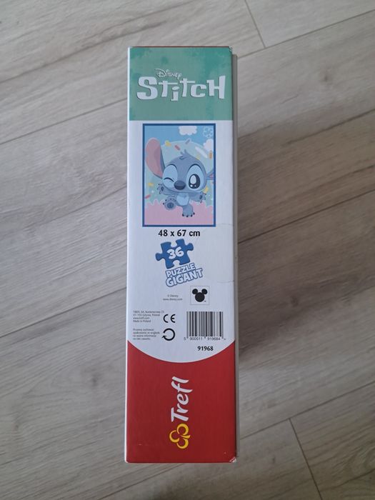Puzzle duże 36 elementów Stitch Trefl dla maluchów 3+