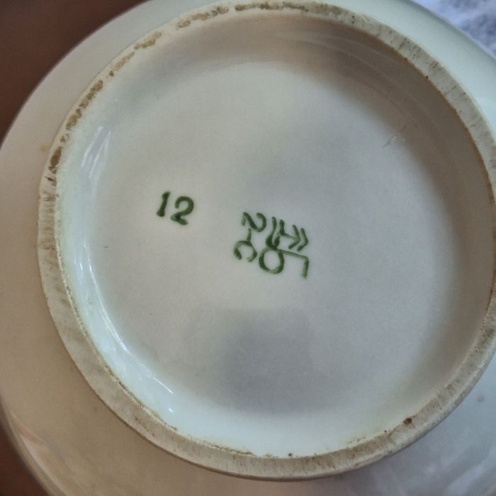 Редкий чайник из сервиза ,, Жар-птица,,, абстракция