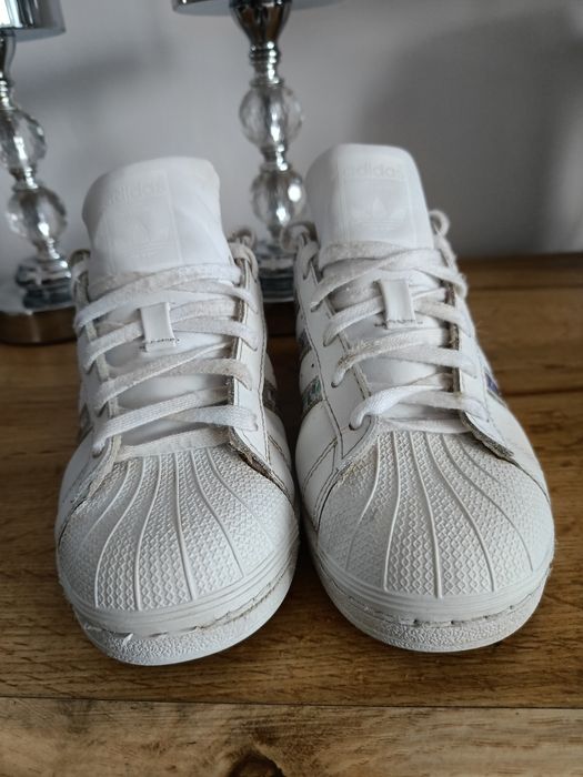 Buty adidas superstar 36 białe