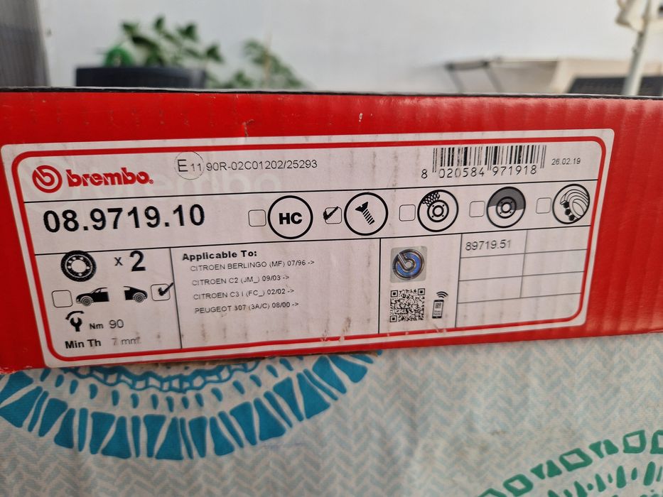 Travões de disco Brembo