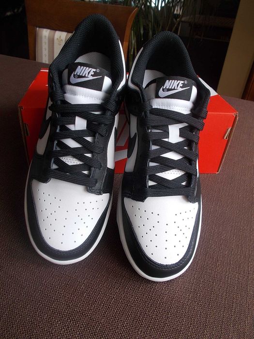 ( r. Eur 38 -24 cm.) Nike Dunk Low White Black Dunk Panda