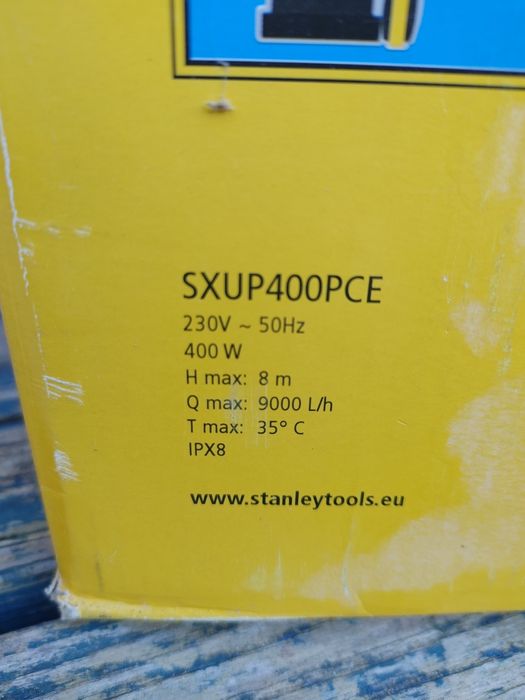 Pompa zatapialna Stanley 400W
