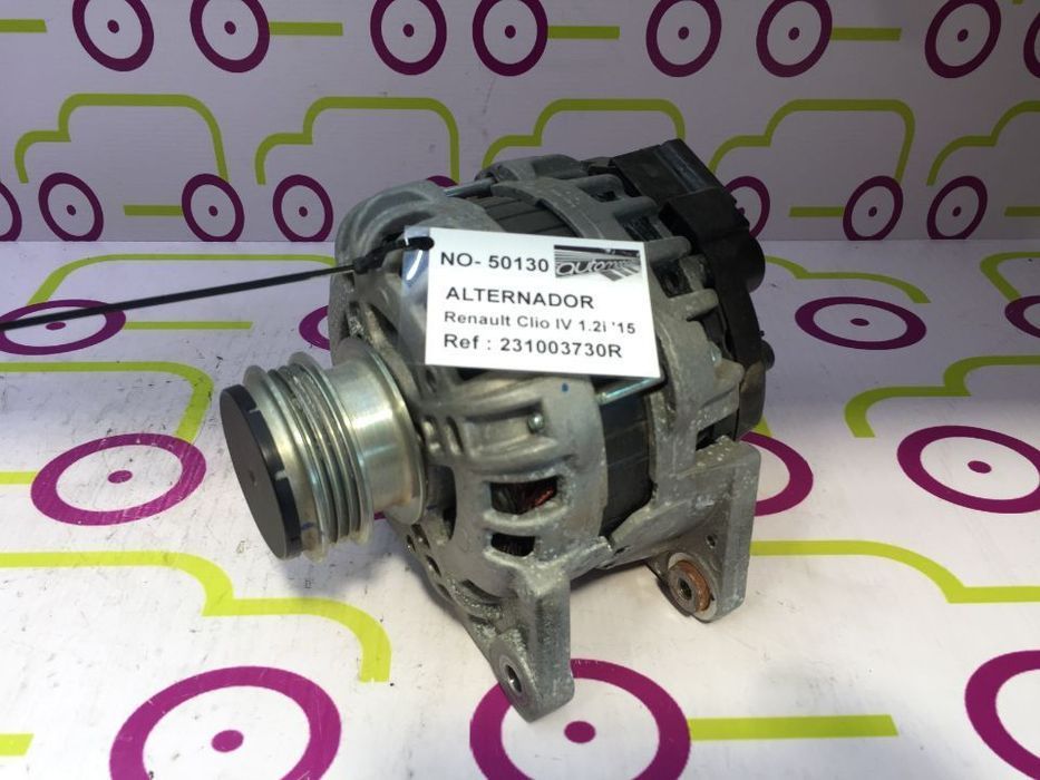 Alternador Renault Clio IV 1.2i 75Cv de 2015 - Ref: 231003730R - NO50130