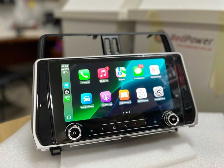 Магнитола Toyota Prado 150 RedPower 71365К с крутилками | 6/128 Гб