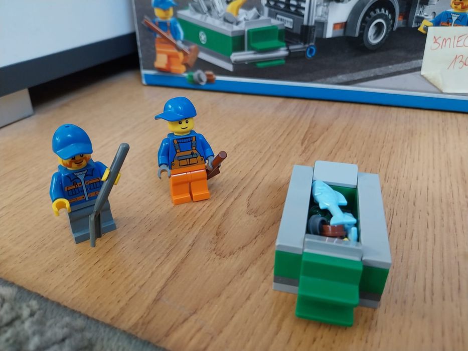 Lego śmieciarka 60118