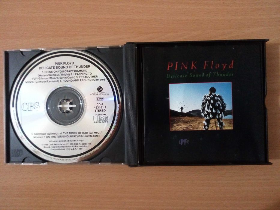 (  Reservado  ). PINK FLOYD - Delicate Sound Of Thunder Ed AUSTRALIANA
