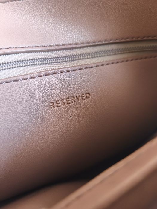 Plecak damski brudny róż Reserved stan idealny