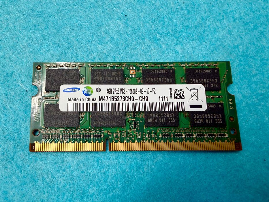 Memoria Samsung SRAM PC3-10600S 1333MHz 4Gb portatil