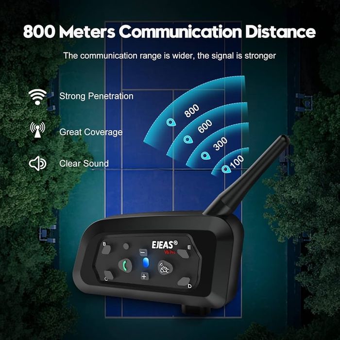 Bluetooth-зв'язок для 2 мотоциклетних шоломів