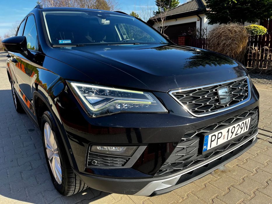 Seat Ateca Krajowy 1.5 150KM Benzyna 2019r ASO Led Klima Car Play