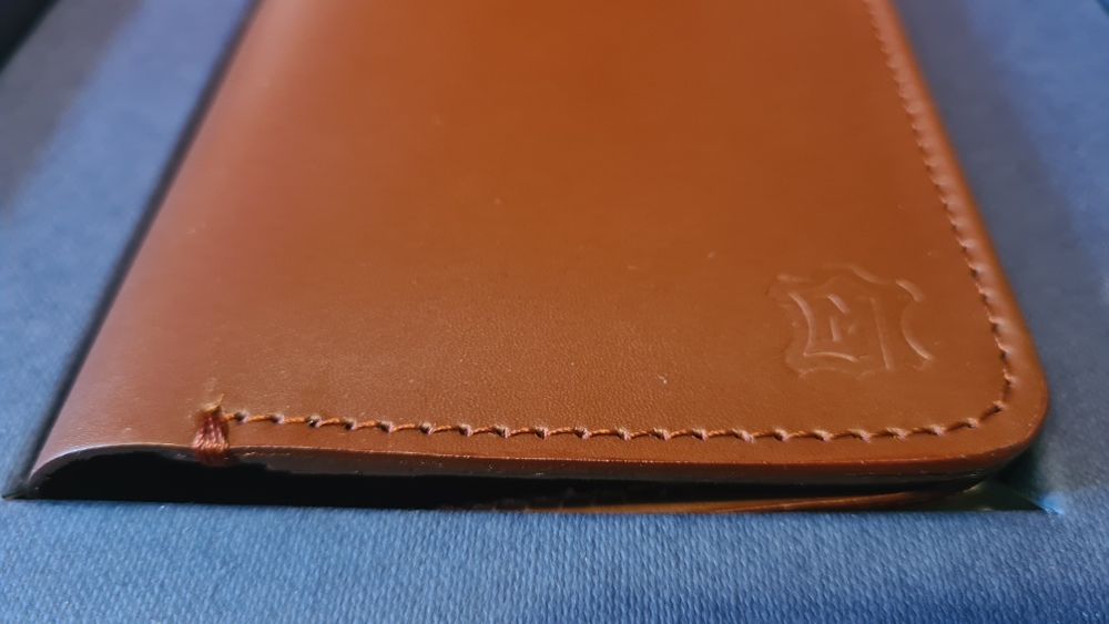 Skórzany, elegancki portfel Manufaktura Miler plus gratis mały portfel