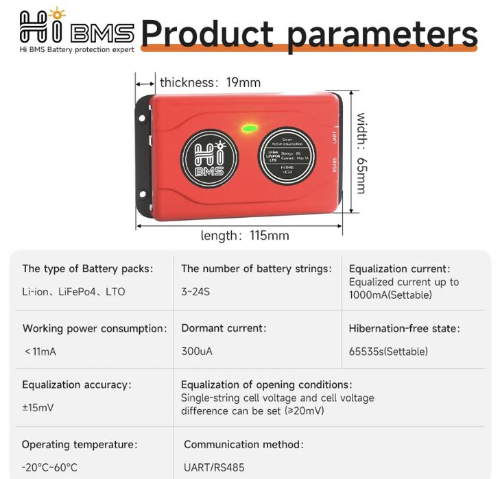 Активний балансир 3S, 4S, 7S, 8S, 16S, 20S, 24S