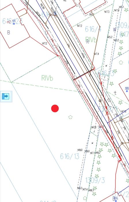 Atrakcyjna działka budowlana 900 m² | Przy drodze | Media w drodze | Naturalny teren - Widok 2