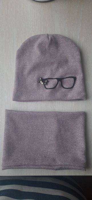 Шапка і снуд для дівчинки