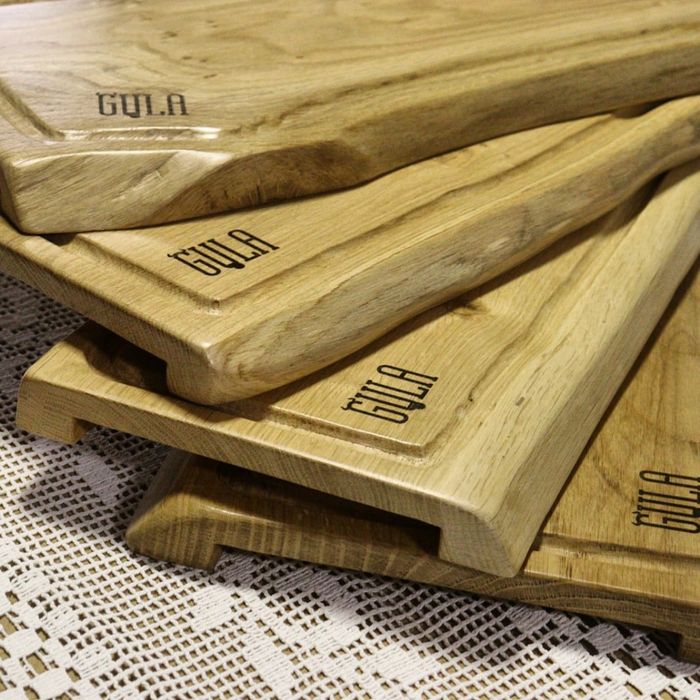 Tábuas Servir em madeira maciça